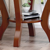 Round 4 Legs End Table Traditional Side End Table for Living Room Clearhalo 'Coffee & Accent Tables' 'End & Side Tables' 'end_side_tables' 'furn' 'furn_end_side_tables' 'Furniture' 'Living Room Furniture' 1200x1200_6b12012b-0972-4d54-9292-3df193ad37b1