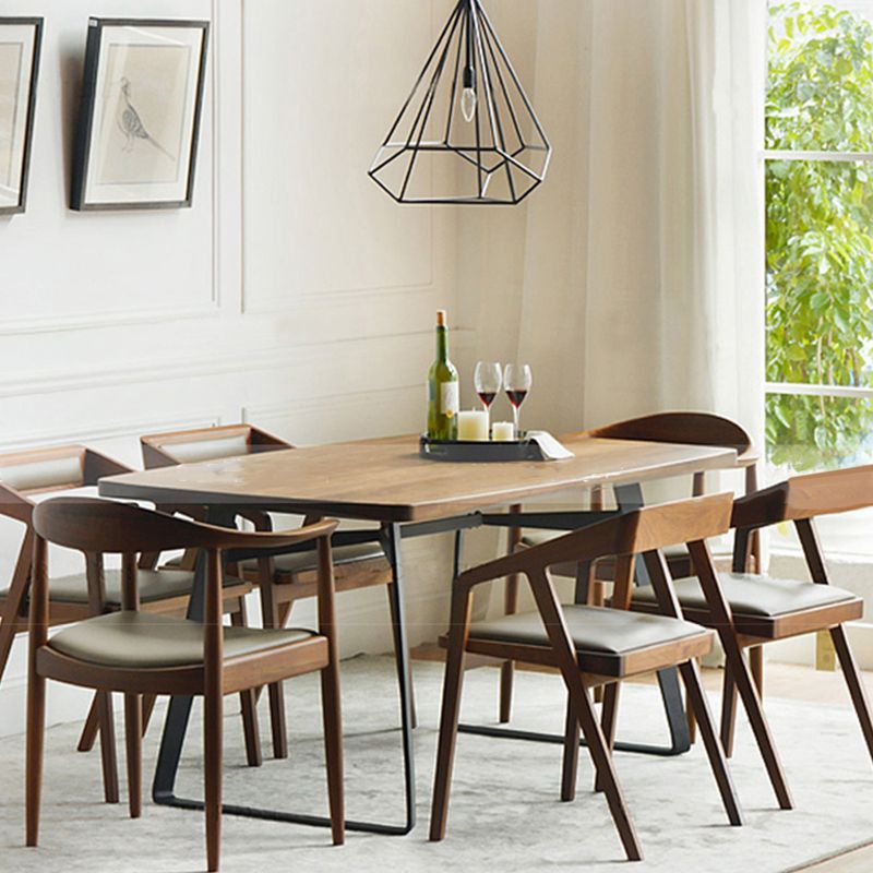 Dining Room Side Chairs Modern Solid Wood Arm Chair for Kitchen Clearhalo 'Dining Chairs' 'Dining Tables & Seating' 'dining_chair' 'furn' 'furn_dining_chair' 'Furniture' 'furniture_dining_chair' 'Kitchen & Dining Furniture' 1200x1200_6b12d00e-f6cd-407b-9dd3-62f09d15b86a