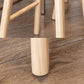 Modern Armless Backless Counter Stool Pine Wood Cafe Bar Stool with Wooden Seat Clearhalo 'Bar Furniture' 'Bar Stools' 'bar_stools' 'furn' 'furn_bar_stools' 'Furniture' 'furniture_bar_stools' 'Kitchen & Dining Furniture' 1200x1200_6b158dd0-3b1b-47c7-926c-12fdf88074a3