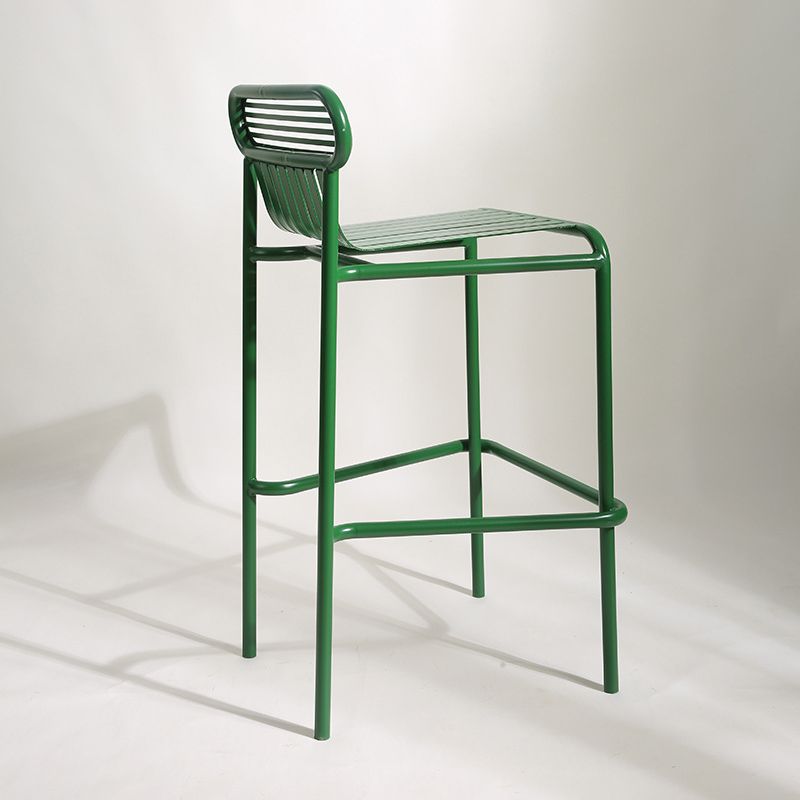 Table de table à barres carrés industrielles 1/2 pièces table de pub avec piédestal en fer