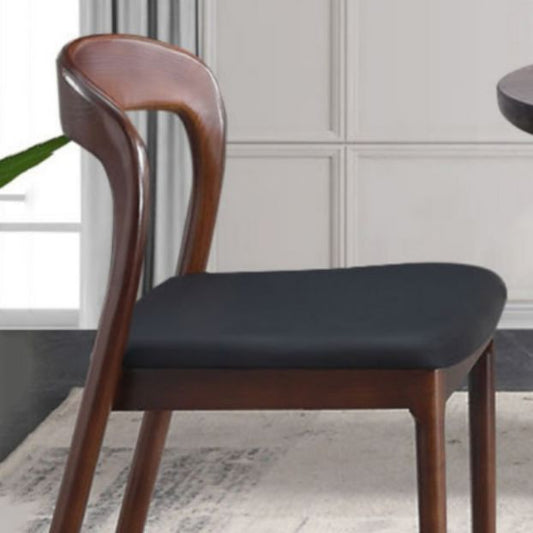 Sedia da pranzo imbottita sedia sala da pranzo in legno massiccio per casa