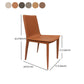 Contemporary Design Leather Dining Chair Armless Solid Back Chair for Home Clearhalo 'Dining Chairs' 'Dining Tables & Seating' 'dining_chair' 'furn' 'furn_dining_chair' 'Furniture' 'furniture_dining_chair' 'Kitchen & Dining Furniture' 1200x1200_6b185484-e6ef-4307-8822-a0faa71ea73b