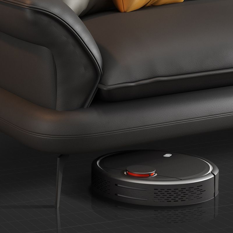 Modern Pillowed Back Cushions Black Sectional Flared Arm Chesterfield Sectional Clearhalo 'furn' 'furn_sectionals' 'Furniture' 'Living Room Furniture' 'Sectionals' 1200x1200_6b1a6b51-b97b-4b88-9f9b-b9ea1f63223d