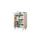 11.8"H Modern Bookshelf Engineered Wood 4-Shelf Standard Bookcase for Home Office Clearhalo 'Bookcases' 'furn' 'furn_bookcases' 'Furniture' 'Office Furniture' 1200x1200_6b1cabb7-b7a9-41da-9fc0-be582bdd225a