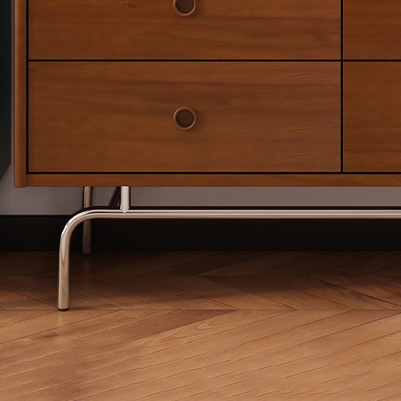 Commode moderne commode coffre en bois massif avec tiroirs 5/6/9