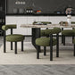 Modern 1/5/6/7 Pieces Dining Set Rectangle Stone Dining Table for Dining Room