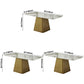 Metal Traditional Luxury Rectangle Indoor Table Sintered Stone Table with Pedestal Clearhalo ' dining_table' 'Dining Tables & Seating' 'Dining Tables' 'furn' 'furn_dining_table' 'Furniture' 'furniture_dining_table' 'Kitchen & Dining Furniture' 'kitchen&dining_furn' 'kitchen' 'kitchen_dining_table' 1200x1200_6b21e74c-a282-40ad-9e5e-1af704fc341e