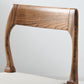 Contemporary Solid Wood Armless Chair Home Upholstered Dining Chair