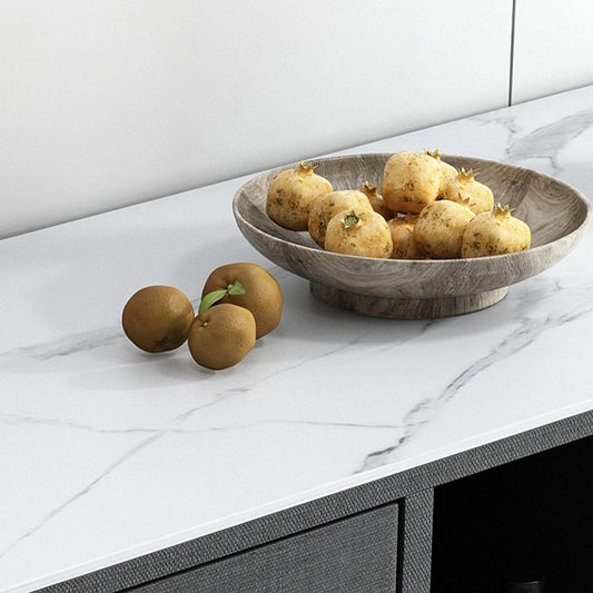 Mobili moderni a buffet da pranzo a buffet a 2 cassetti e a buffet a 2 porte con luci a LED