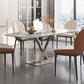 Glam Standard Sintered Stone Table Rectangle White Dining Table with Pedestal Base Clearhalo ' dining_table' 'Dining Tables & Seating' 'Dining Tables' 'furn' 'furn_dining_table' 'Furniture' 'furniture_dining_table' 'Kitchen & Dining Furniture' 'kitchen&dining_furn' 'kitchen' 'kitchen_dining_table' 1200x1200_6b265b00-e889-4b28-85fd-98409a541319