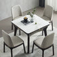 Modern Extendable Stone Drop Leaf Folding Square Dining Table for Dining Room Clearhalo 'Dining Tables & Seating' 'Dining Tables' 'dining_table' 'furn' 'furn_dining_table' 'Furniture' 'Kitchen & Dining Furniture' 1200x1200_6b26e3d0-3010-448a-927a-f90f8b8552d5