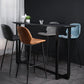 Industrial Bistro Bar Desk Indoor Stone and Metal Rectangle Bistro Bar Table Clearhalo 'Bar Furniture' 'Bar Tables' 'bar_tables' 'furn' 'furn_bar_tables' 'Furniture' 'furniture_bar_tables' 'Kitchen & Dining Furniture' 1200x1200_6b29c776-50e6-4585-bb31-040d07c64fa5