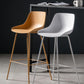 Contemporary Macaroon Counter Stools Armless Plastic Indoor Bar Stool with Iron Base Clearhalo 'Bar Furniture' 'Bar Stools' 'bar_stools' 'furn' 'furn_bar_stools' 'furniture_bar_stools' 'Kitchen & Dining Furniture' 'kitchen&dining_furn' 'kitchen' 'kitchen_furn' Furniture' 1200x1200_6b2a76d9-751f-4304-a347-06f499e31bf4