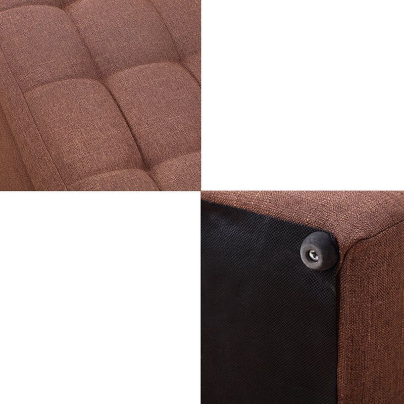 15.7" H Modern Cushioned Entryway Bench Upholstered Seating Bench Clearhalo 'Benches' 'Chairs & Seating' 'furn' 'furn_benches' 'Furniture' 'Living Room Furniture' 1200x1200_6b2df0bf-f438-484d-ad6f-cd29651b5417