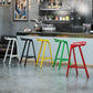 Modern Armless Backrest Counter Stool Iron Kitchen Bar Stool with Leather Cushion Clearhalo 'Bar Furniture' 'Bar Stools' 'bar_stools' 'furn' 'furn_bar_stools' 'Furniture' 'furniture_bar_stools' 'Kitchen & Dining Furniture' 1200x1200_6b2ea5d8-e2f9-4ce4-ac67-21bc17c46340