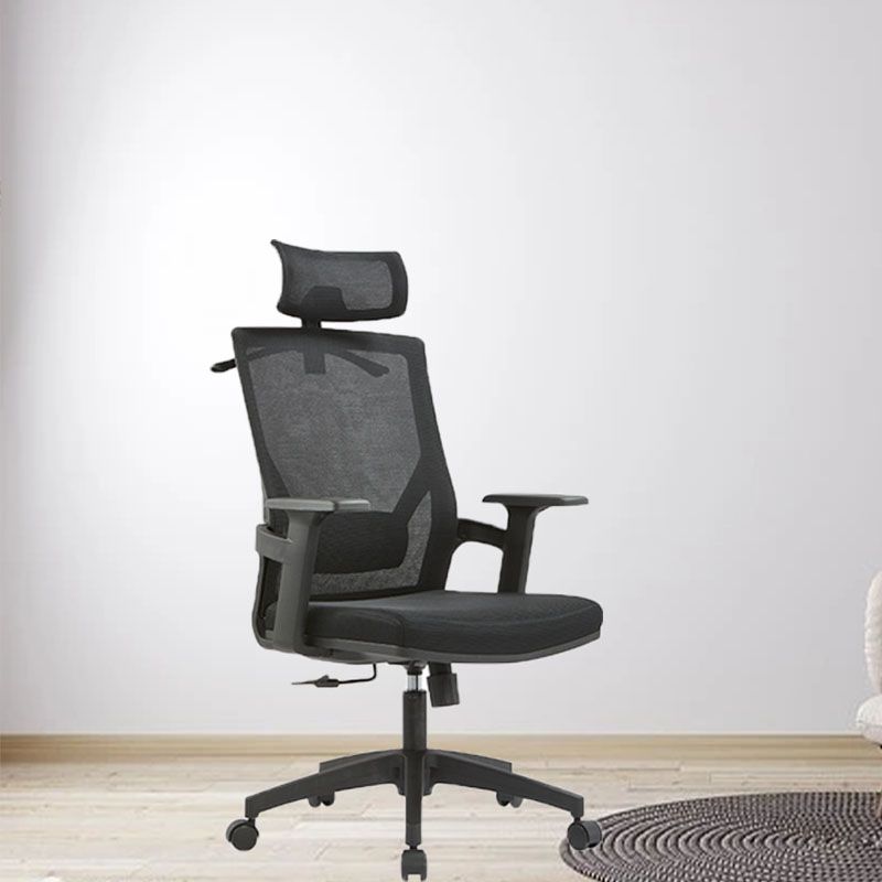 Mid / High Back Office Chair Rotatable Mesh Task Chair with Wheels Clearhalo 'furn' 'furn_office_chair' 'Furniture' 'Office Chairs' 'Office Furniture' 'office_chair' 1200x1200_6b30c515-401c-4043-8057-d01bb50b3e16
