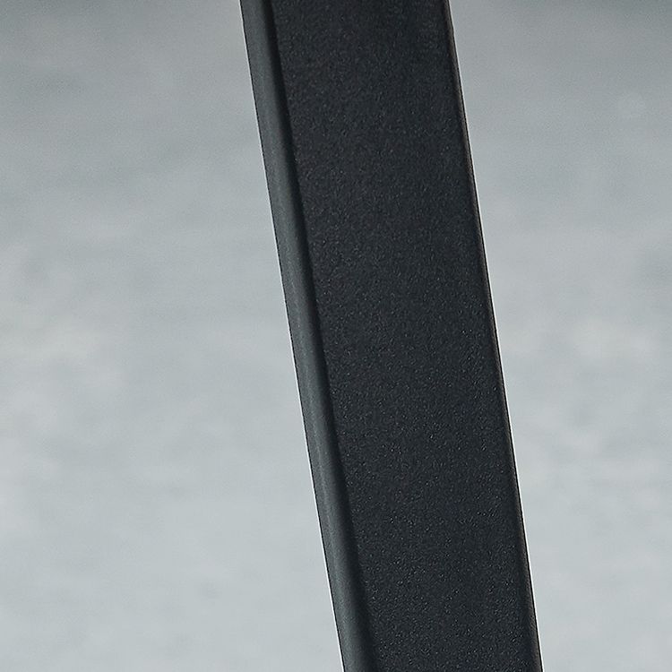 Sillas de comedor modernas de metal y cuero sintética para la cocina