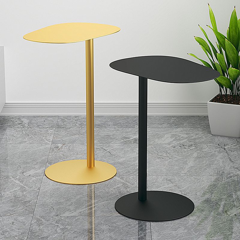 Scandinavian Free-Form Sofa SideTable Metal Pedestal End Table