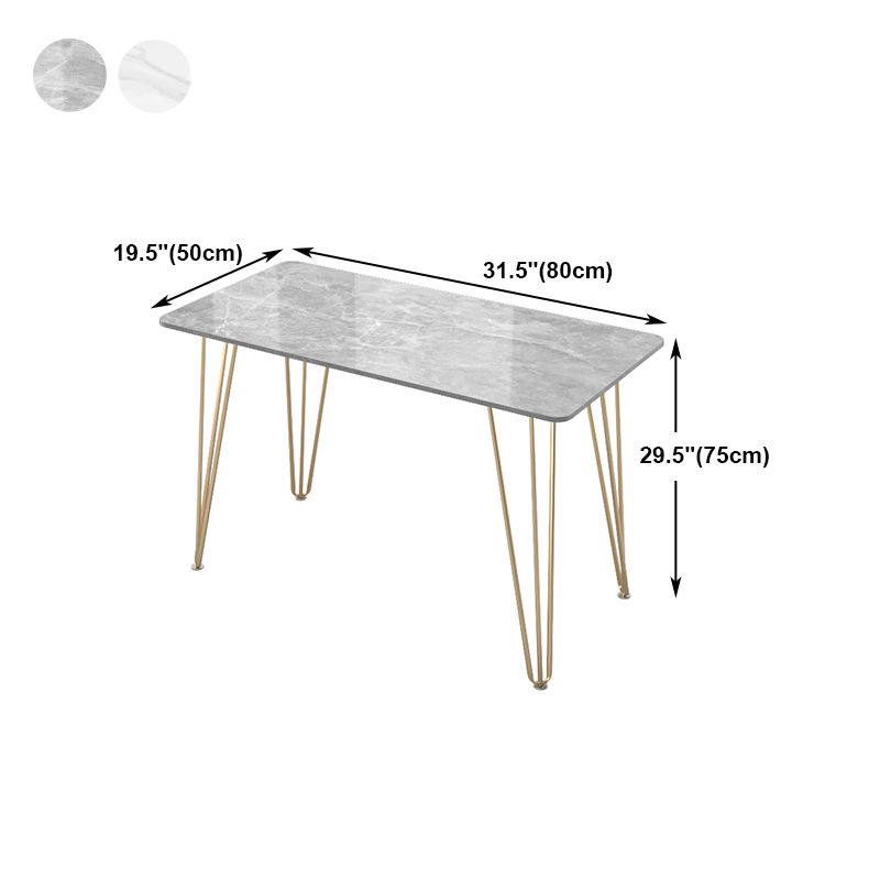 Rectangular Home Dormitory Writing Desk Glam Style Stone Office Desk Clearhalo 'furn' 'furn_office_desk' 'Furniture' 'furniture_office_desk' 'Office Desks' 'Office Furniture' 'office_desk' 1200x1200_6b381d76-fa15-4089-9dd7-3a2a8e3e7173
