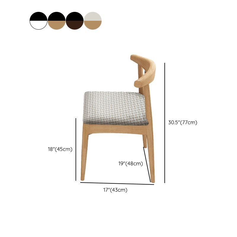Contemporary No Arm Conference Chair Wood Chair with Legs for Office Clearhalo 'furn' 'furn_office_chair' 'Furniture' 'Office Chairs' 'Office Furniture' 'office_chair' 1200x1200_6b39b634-bf6d-41dd-80ea-3476b7c00d1e