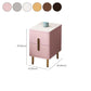 Stone Nightstand Classic Glam Bedside Cabinet with 2 Drawers Clearhalo 'Bedroom Furniture' 'furn' 'furn_night_stand' 'Furniture' 'night_stand' 'Nightstands' 1200x1200_6b3bb22a-071a-46f3-a398-7e2446c0ddfd