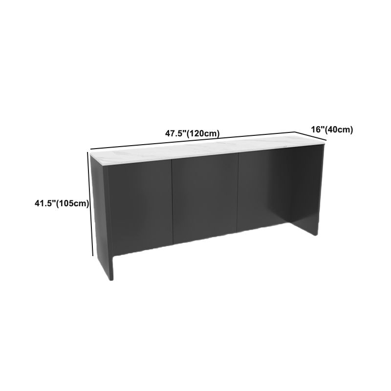 Tavolo da bar in stile industriale Stone rettangolo di bistrot bar per soggiorno