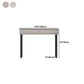 Moderne grijze/beige ijdelheidstabellen hout- en metalen make -uptafel set
