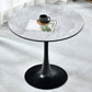Round Shape Dining Table Simplicity Style Tulip Base Table for Dining Room Clearhalo ' dining_table' 'Dining Tables & Seating' 'Dining Tables' 'furn' 'furn_dining_table' 'Furniture' 'furniture_dining_table' 'Kitchen & Dining Furniture' 'kitchen&dining_furn' 'kitchen' 'kitchen_dining_table' 1200x1200_6b48602c-af0f-4675-80e7-5c1e6318fef4