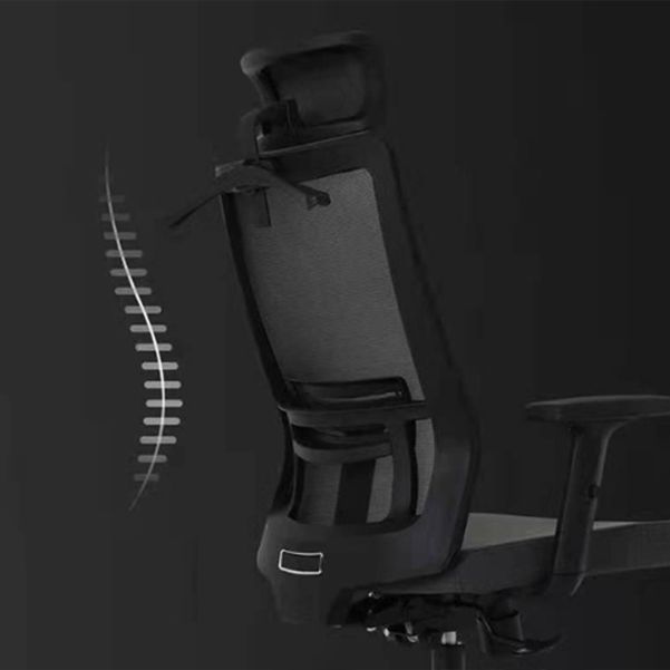 Sedia per computer moderna regolabile sedia a bracciolo sedia da scrivania in nylon