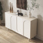 Modern Style Rectangle Sideboard Wooden Dining Sideboard with Doors