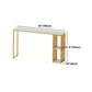 Glam 1/2/3-teiliges Bartisch-Set, rechteckiger Marmor-Bartisch mit Barhocker