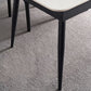 Stone Extendable Dining Site Table Industrial Style Rectangle Dining Table for Home Clearhalo ' dining_table' 'Dining Tables & Seating' 'Dining Tables' 'furn' 'furn_dining_table' 'Furniture' 'furniture_dining_table' 'Kitchen & Dining Furniture' 'kitchen&dining_furn' 'kitchen' 'kitchen_dining_table' 1200x1200_6b55026b-1287-4dfd-8fdf-1534776e4365