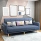 80"High Modern Nordic Square Arm Convertible Sofa with pillows Clearhalo 'furn' 'furn_sofas' 'Furniture' 'furniture_sofas' 'kitchen' 'kitchen_sofas' 'Living Room Furniture' 'Sofa' 'sofas' 1200x1200_6b5530d3-6e07-4b30-af2a-677520177a39