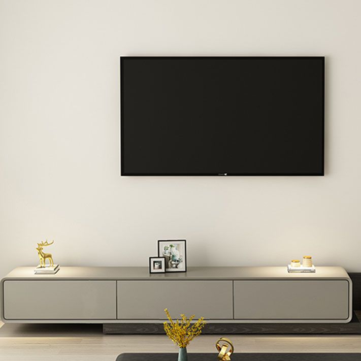 Console TV TV 3-Drawer Stand TV regolabile, 16,5 "D x 11,5" H