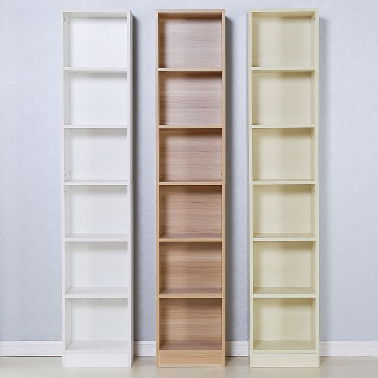 71"H x 9.45"W Bookcase Contemporary Style Closed Back Bookshelf for Home Office Clearhalo 'Bookcases' 'furn' 'furn_bookcases' 'Furniture' 'furniture_bookcases' 'Office Furniture' 1200x1200_6b5ab0b5-d33f-4ba6-b72f-2f4824c39217