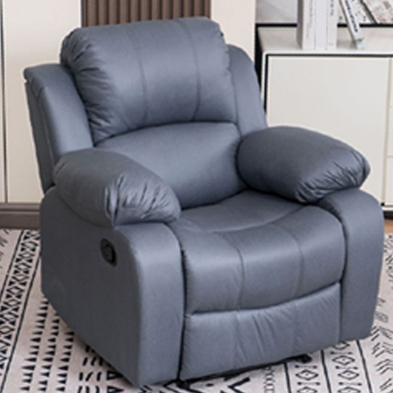 Standard (No Motion) Recliner Chair Fux Leather Recliner Home Theater
