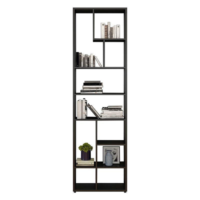 80.71"H Bookcase Open Back Contemporary Style Bookshelf for Office Home Clearhalo 'Bookcases' 'furn' 'furn_bookcases' 'Furniture' 'furniture_bookcases' 'Office Furniture' 1200x1200_6b5d7dee-6966-443b-ae2c-889077440709