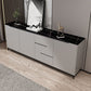 Scheda laterale in stile glam Sinterita Sinterita Sideboard con porta e cassetto per uso domestico