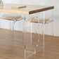Modern Rectangle Wood Dining Table 1/5/7 Pieces Dining Set for Kitchen