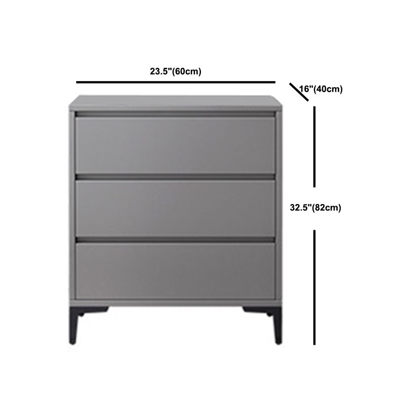 Contemporary Rectangle Accent Chest, Wooden Chest in Grey with Drawers Clearhalo 'Cabinets & Chests' 'cabinets_chests' 'furn' 'furn_cabinets_chests' 'Furniture' 'Living Room Furniture' 1200x1200_6b612381-1a5b-4d6c-94a4-09ff9b44703e