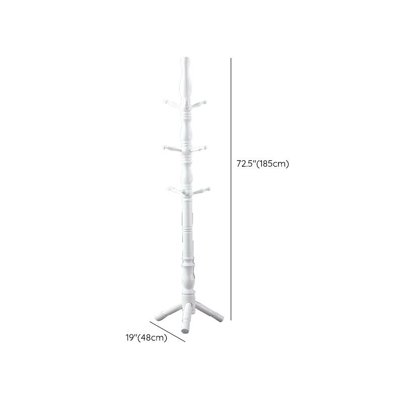 71"H Solid Wood Coat Rack European Style Hanger Ash Wood Modern Hall Tree Clearhalo 'Entry & Mudroom Furniture' 'furn' 'furn_hall_tree_coat_racks' 'Furniture' 'Hall Trees & Coat Racks' 'hall_tree_coat_racks' 1200x1200_6b64455a-b053-42cb-94db-a5a11af7764f
