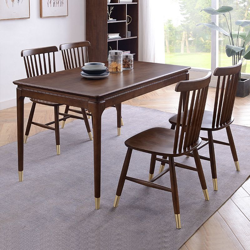 Contemporary Wooden Dining Set Standard Height Dining¬†Room¬†Table¬†Set for Home Use Clearhalo 'Dining Room Sets' 'Dining Tables & Seating' 'dining_room_set' 'furn' 'furn_dining_room_set' 'Furniture' 'furniture_dining_room_set' 'Kitchen & Dining Furniture' 'kitchen&dining_furn' 'kitchen' 1200x1200_6b647502-5c99-4773-9f9c-6726d2f25ad4