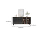 Stone Credenza Contemporary Style Dining Buffet with Cabinets and Drawers Clearhalo 'buffet_sideboard' 'Buffets & Sideboards' 'furn' 'furn_buffet_sideboard' 'Furniture' 'Kitchen & Dining Furniture' 1200x1200_6b690a21-6de5-4b1c-bca6-a4f96e9818d0