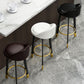 Modern Armless Counter Stool Steel Household Bar Stool with Cushion Clearhalo 'Bar Furniture' 'Bar Stools' 'bar_stools' 'furn' 'furn_bar_stools' 'furniture_bar_stools' 'Kitchen & Dining Furniture' 'kitchen&dining_furn' 'kitchen' 'kitchen_furn' Furniture' 1200x1200_6b69e724-4320-4bae-8ab9-8c8c8481f3cd