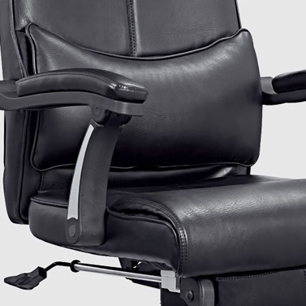 Modern Office Chair Padded Arms Adjustable Seat Height Desk Chair with Wheels Clearhalo 'furn' 'furn_office_chair' 'Furniture' 'Office Chairs' 'Office Furniture' 'office_chair' 1200x1200_6b6be767-7e28-4538-9c66-36c556b86857