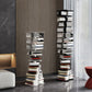 Modern Style Steel Bookshelf Vertical Etagere Shelf Bookcase for Home Clearhalo 'Bookcases' 'furn' 'furn_bookcases' 'Furniture' 'furniture_bookcases' 'kitchen' 'kitchen_bookcases' 'Living Room Furniture' 'Office Furniture' 1200x1200_6b6c001e-cd8e-43f8-a738-e74c4bc7275b