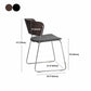 Contemporary Office Chair No Wheels Upholstered Conference Chair Clearhalo 'furn' 'furn_office_chair' 'Furniture' 'Office Chairs' 'Office Furniture' 'office_chair' 1200x1200_6b6c153c-e3db-4ecc-9706-08ae5ccec313
