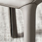 Modern Gray Dining Side Chair Faux Leather Armless Dining Chairs Clearhalo 'Dining Chairs' 'Dining Tables & Seating' 'dining_chair' 'furn' 'furn_dining_chair' 'Furniture' 'Kitchen & Dining Furniture' 1200x1200_6b6c204d-a84e-4107-b5a4-0f2bb5e1959b