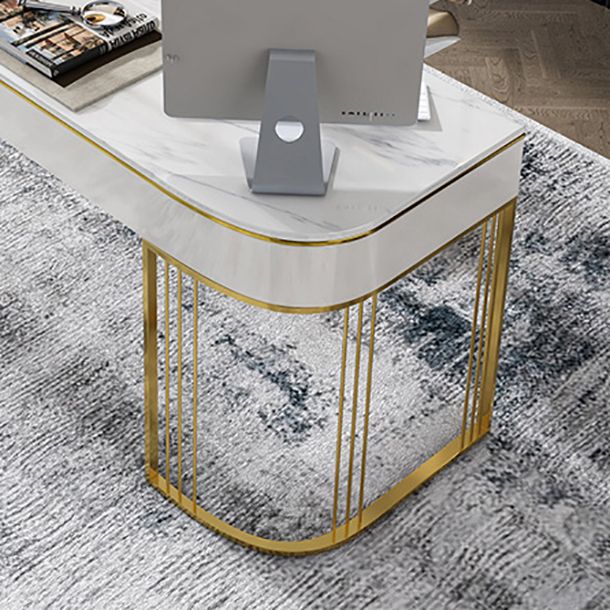 Bedroom Writing Table Luxury Style Rectangular Shaped Work Desk Clearhalo 'furn' 'furn_office_desk' 'Furniture' 'furniture_office_desk' 'Office Desks' 'Office Furniture' 'office_desk' 1200x1200_6b6ca4e3-c881-490e-8a70-9656f62f365b