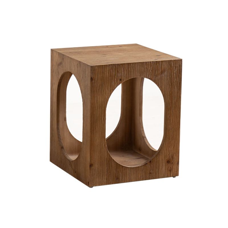 Tavolino laterale di country quadrato / esagono